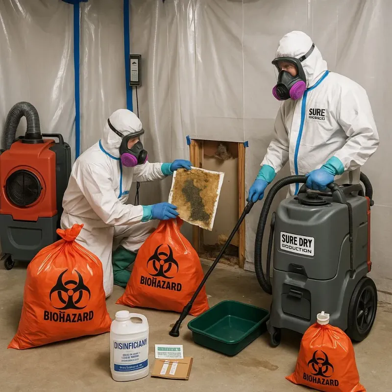 Contaminated Water Handling Protocols process in Algoma, WI