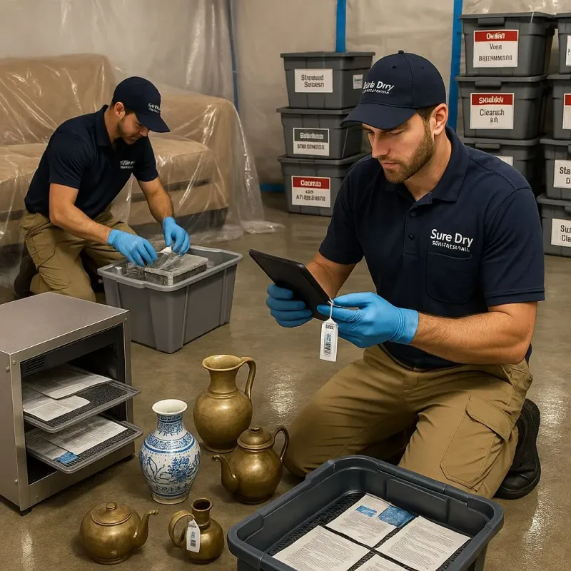 Content Protection and Restoration process in Algoma, WI