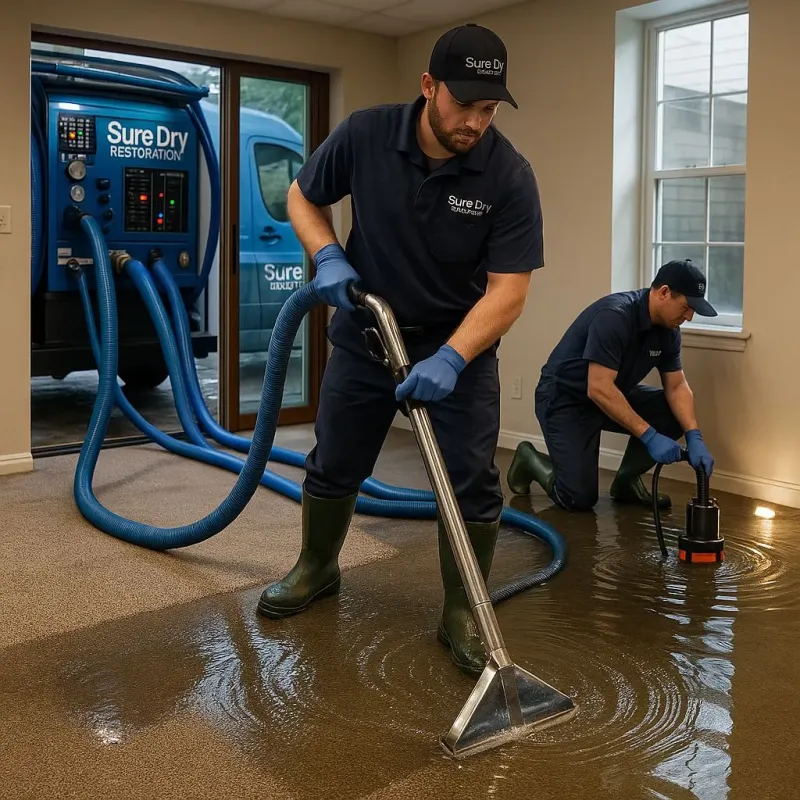 Water Extraction and Removal process in Algoma, WI